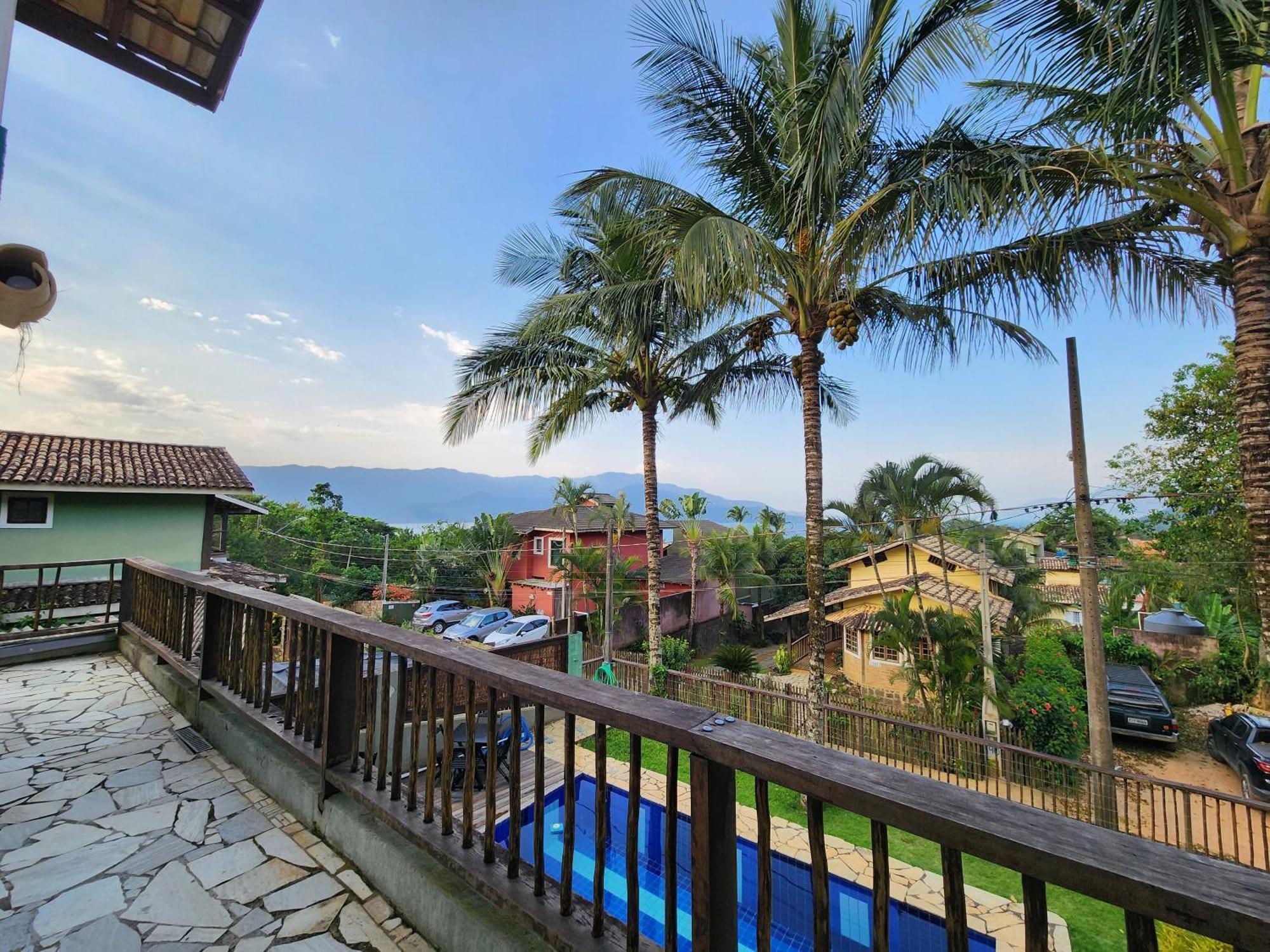 Bela Casa De 4 Suites Com Piscina E Vista - Curral Ilhabela Exteriör bild