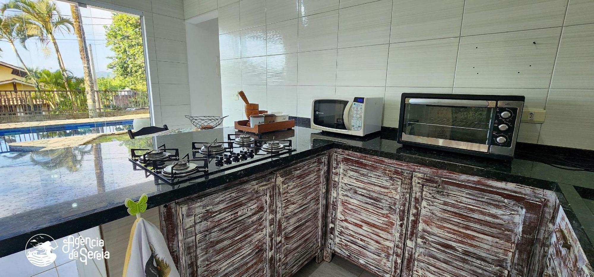 Bela Casa De 4 Suites Com Piscina E Vista - Curral Ilhabela Exteriör bild