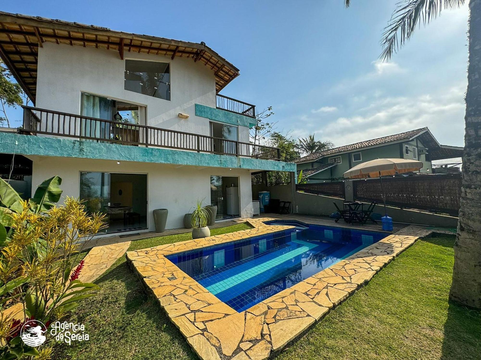 Bela Casa De 4 Suites Com Piscina E Vista - Curral Ilhabela Exteriör bild